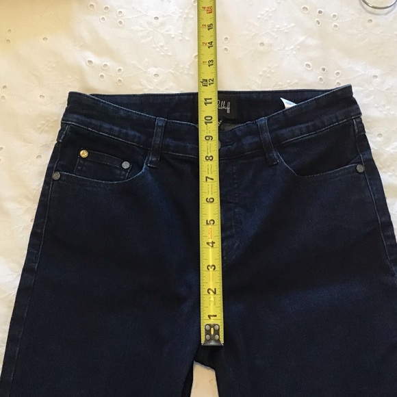 Joseph Ribkoff Jeans with eyelet bottom.  -1 - Picture 8 of 11
